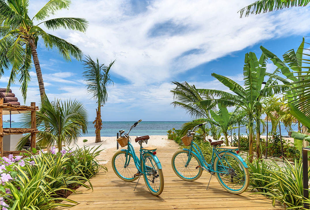 Bicicles that come with the beach villa in Montego Bay Bicicles that come with the beach villa in Montego Bay